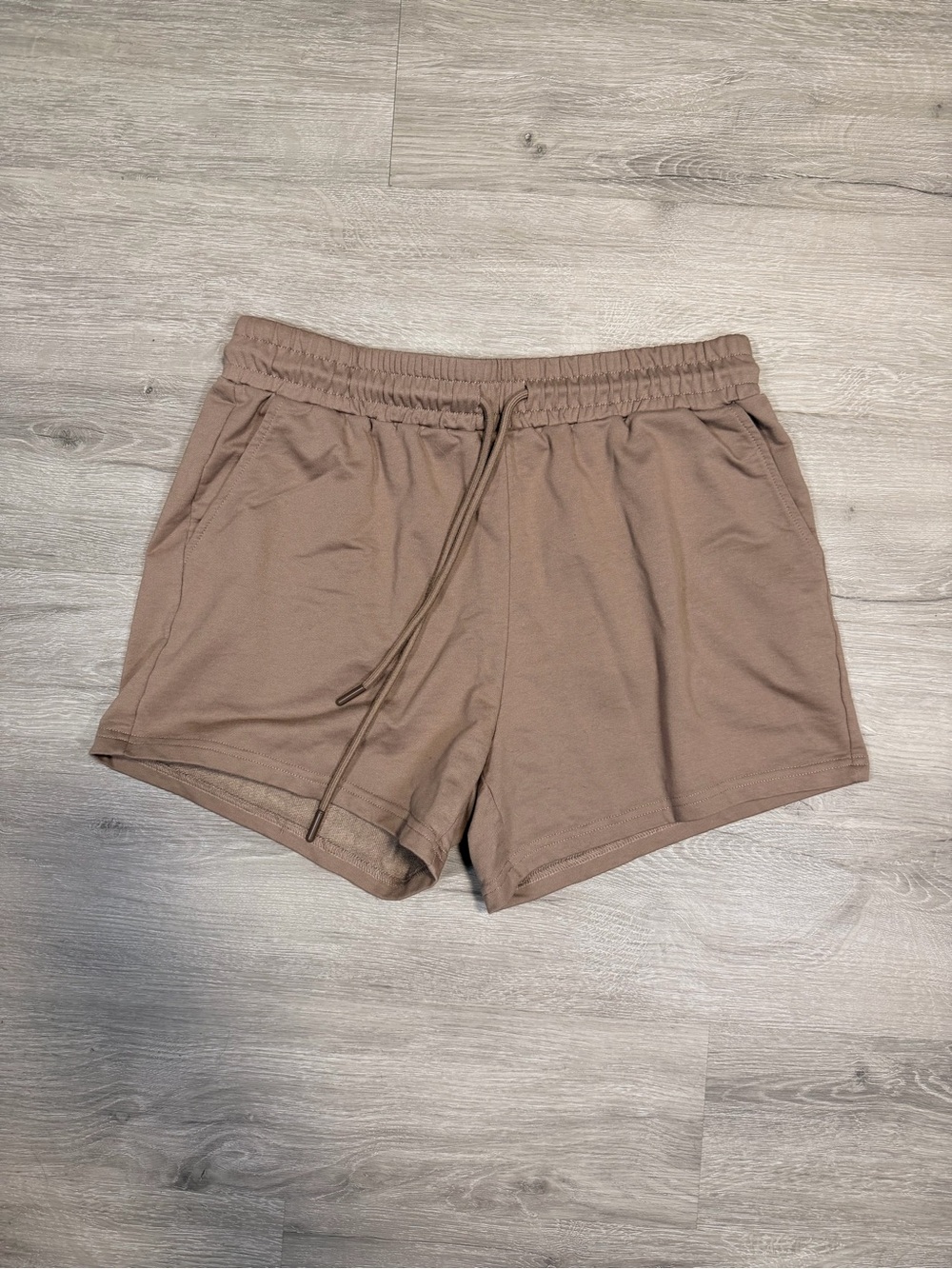 Amazon Women’s Drawstring Athletic Shorts - Brown Taupe